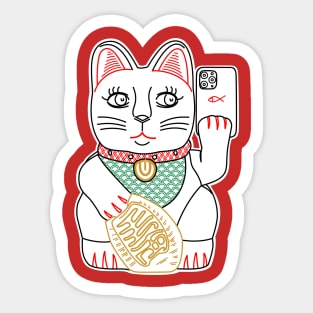 Maneki Neko Sticker